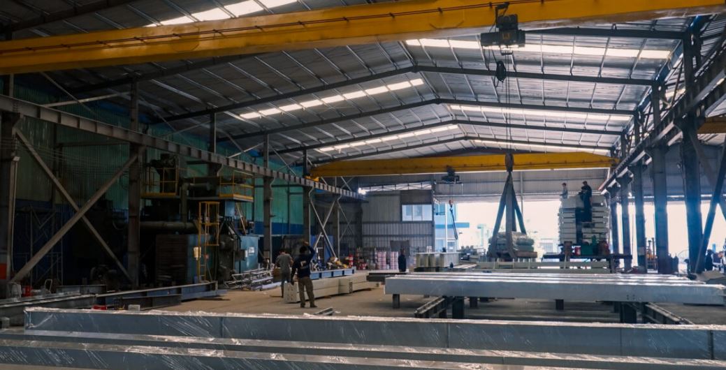 Thi công cây dựng nhà máy - Kết Cấu Thép Tân Minh - Công Ty TNHH Xây Dựng Thương Mại Tân Minh